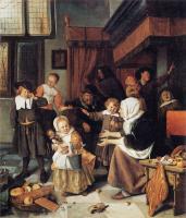 Steen, Jan - The Feast of St Nicholas